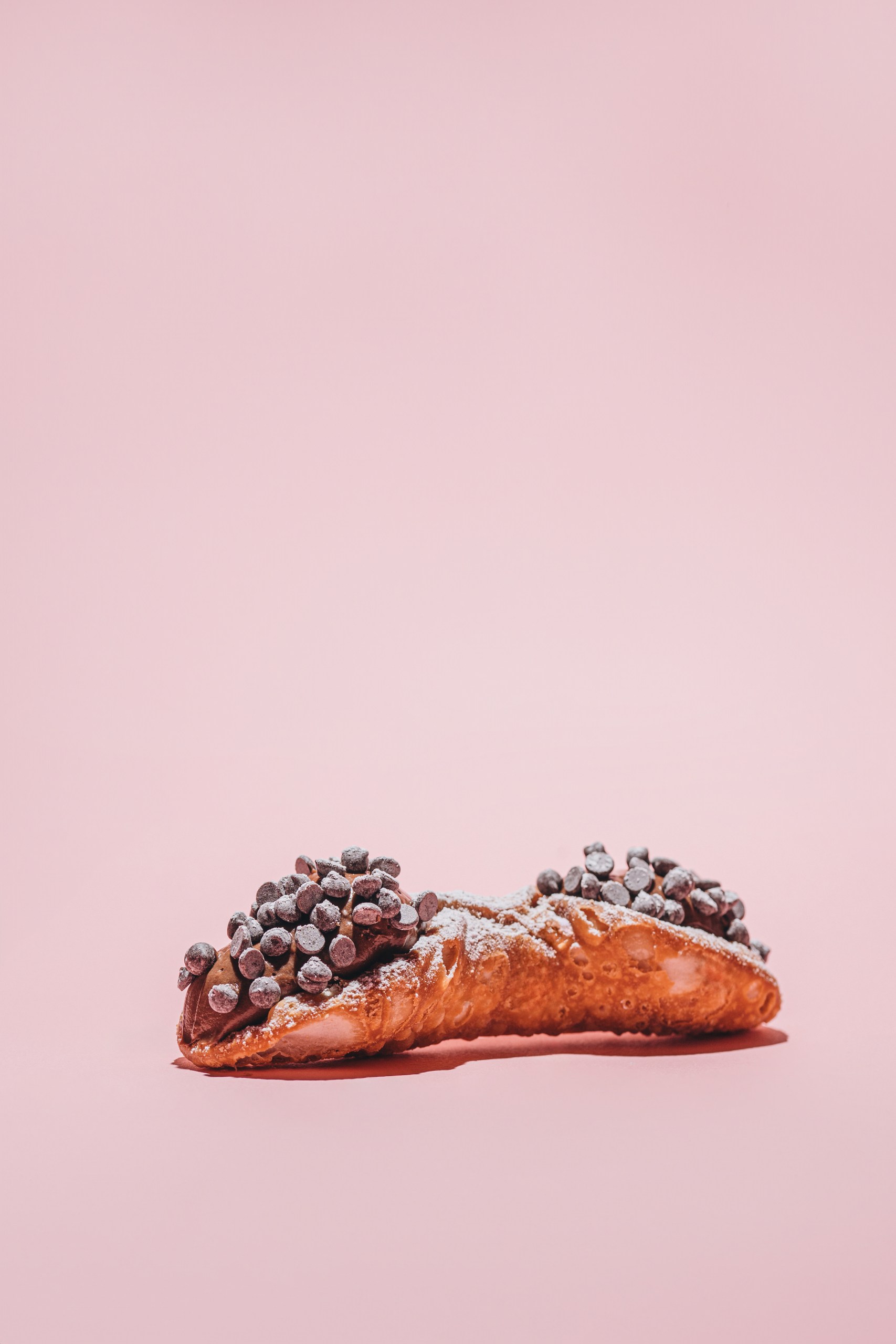 Cannolo Grande al Cioccolato Fondente